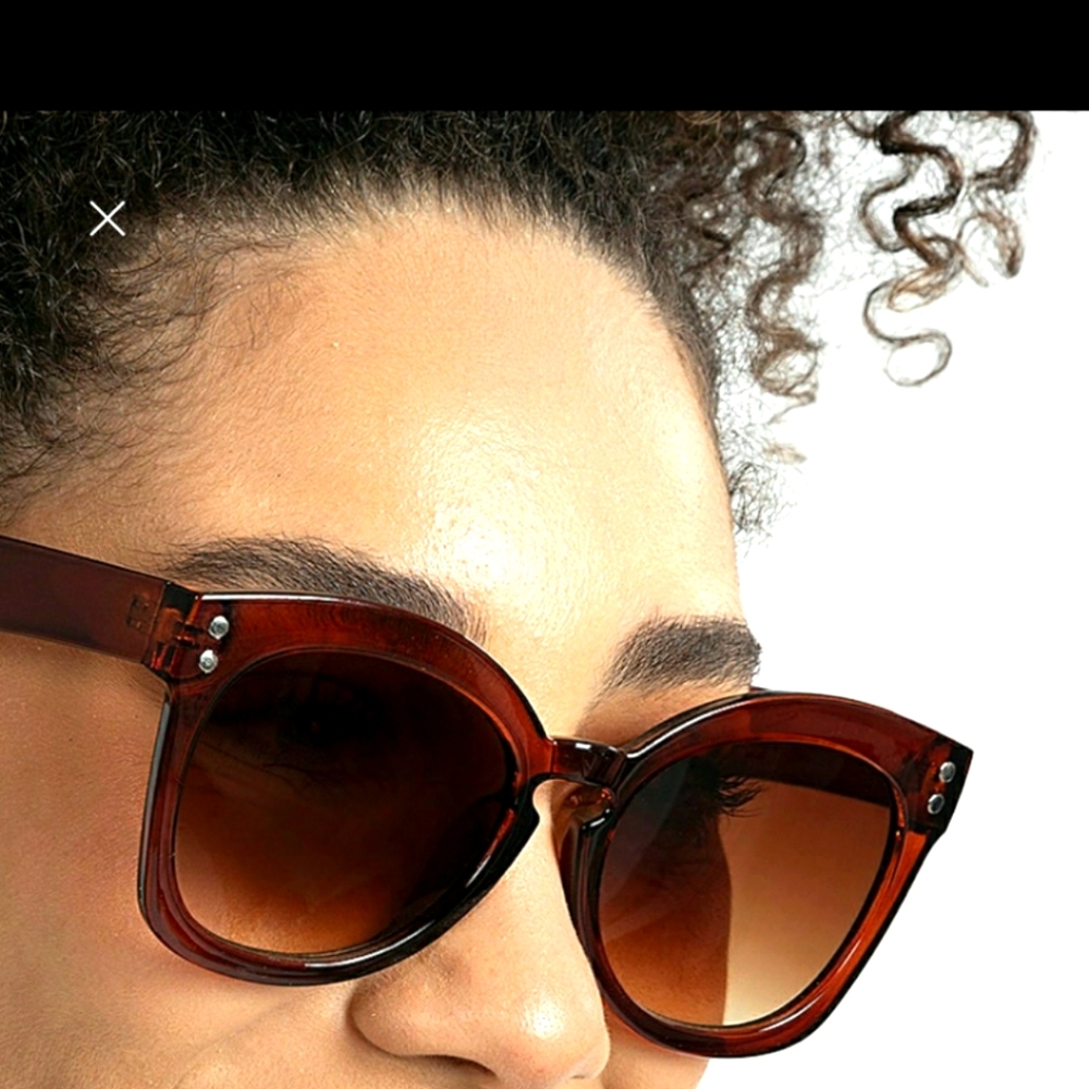 🌺Polo55 A Turkey branded brown Sunglasses